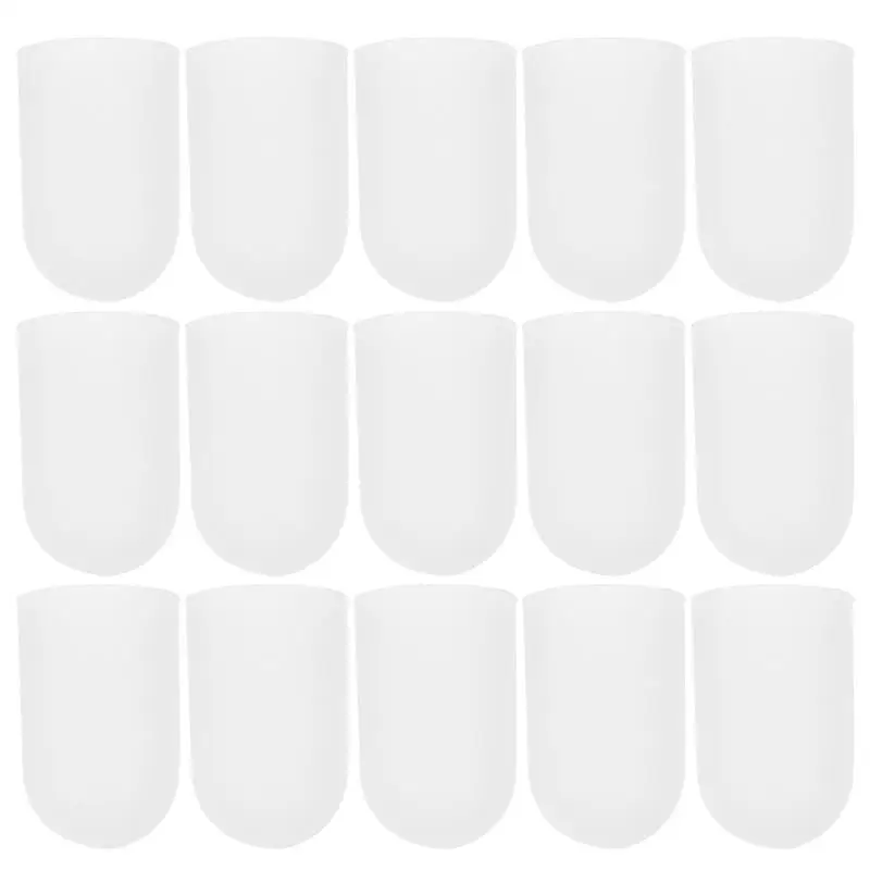 

20Pcs Finger Sleeves Practical Anti-slip Finger Protectors (Assorted Color)