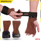 Перчатки для тяжелой атлетики, мужские тренировочные перчатки для тренажерного зала, фитнеса, фитнеса, тренировочные наручные перчатки из воловьей кожи