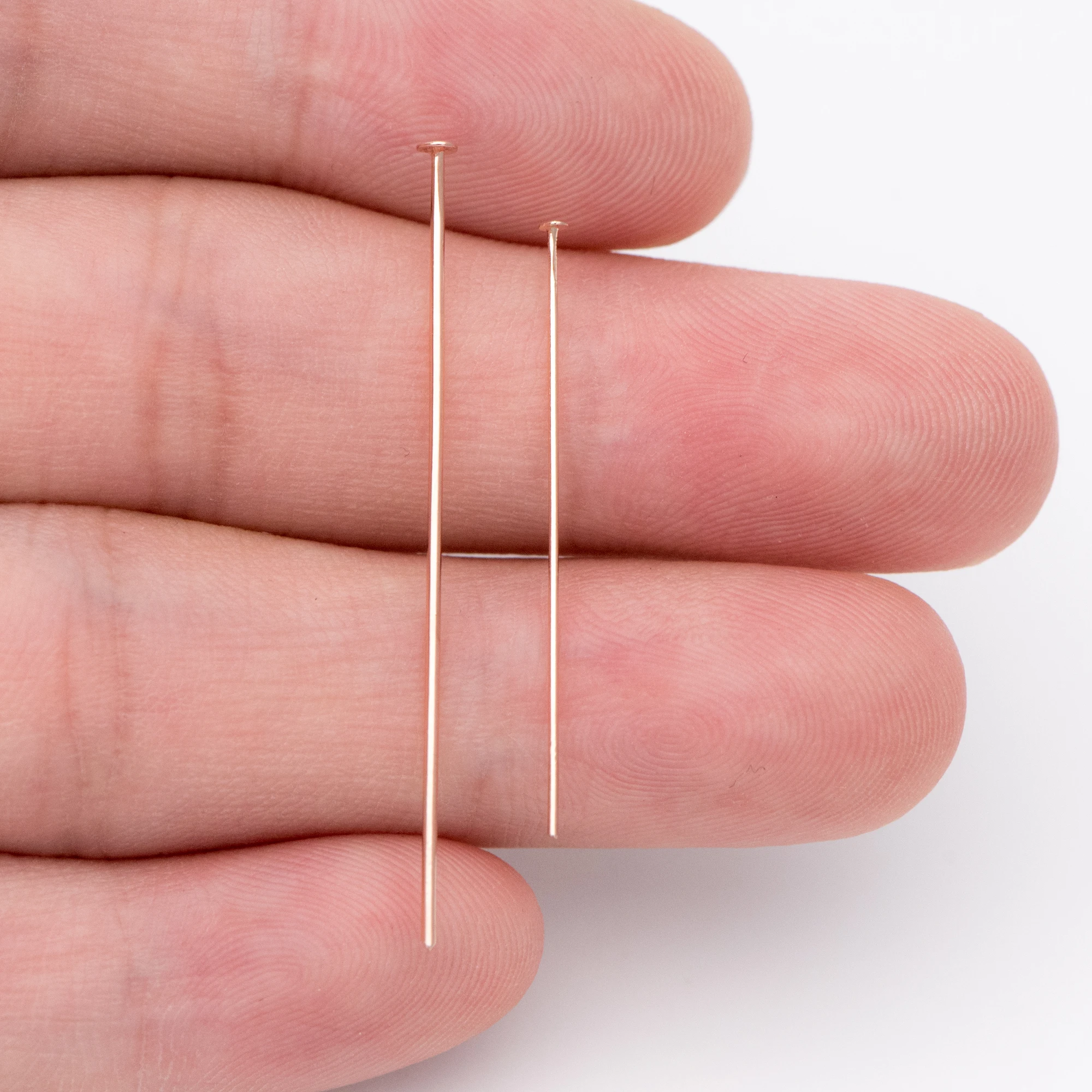 Латунные шпильки с покрытием из розового золота 30x100 мм 0 5 шт.