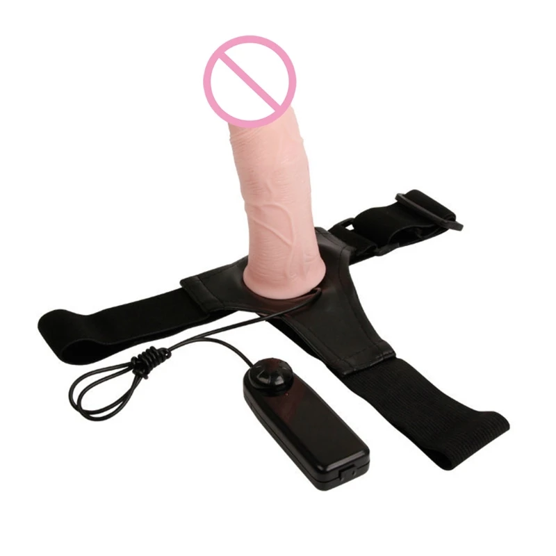 Фаллоимитатор с регулируемым полым планшетом реалистичный вибратор трусики
