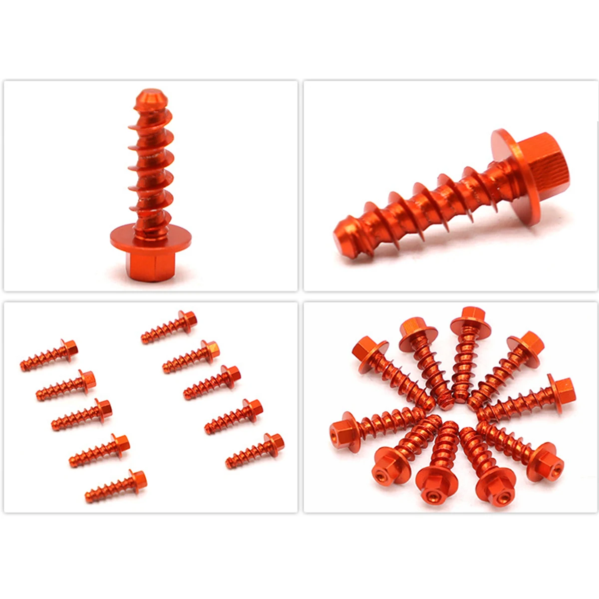 

Набор саморезающих болтов, 10 шт., для KTM EXC XC XCF SX SXF TPI SIX DAYS 125 250 300 350 400 1997-2021 кроссовых велосипедов