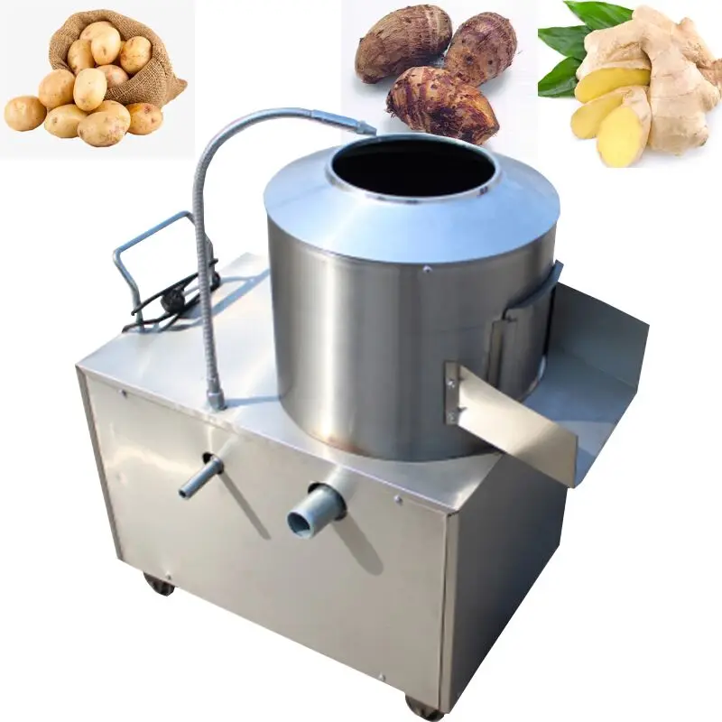 

Новый Тип Электрический промышленный картофельный пилинг машина станок для мойка картофеля Таро сладкий картофель