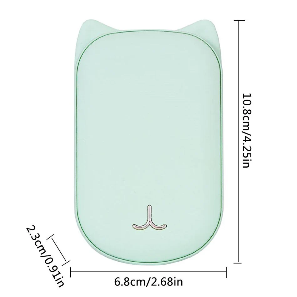 Новый 3600 мАч симпатичный USB Перезаряжаемые светодиодный Электрический