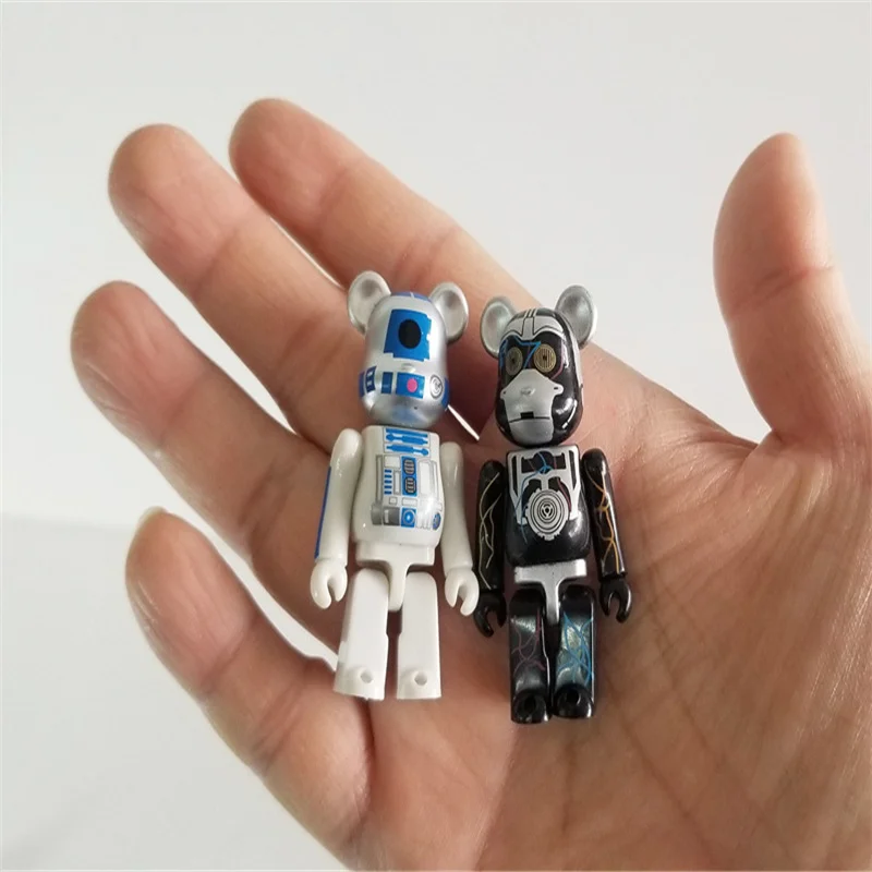 

Disney cartoon anime Star Wars building block bear Violent bear Decoration doll Movie anime