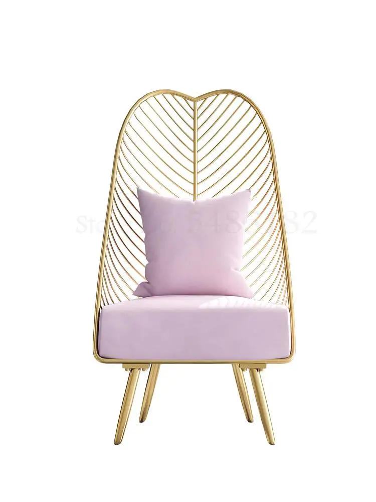 Светильник шный легкий скандинавский Одноместный маленький сетчатый диван