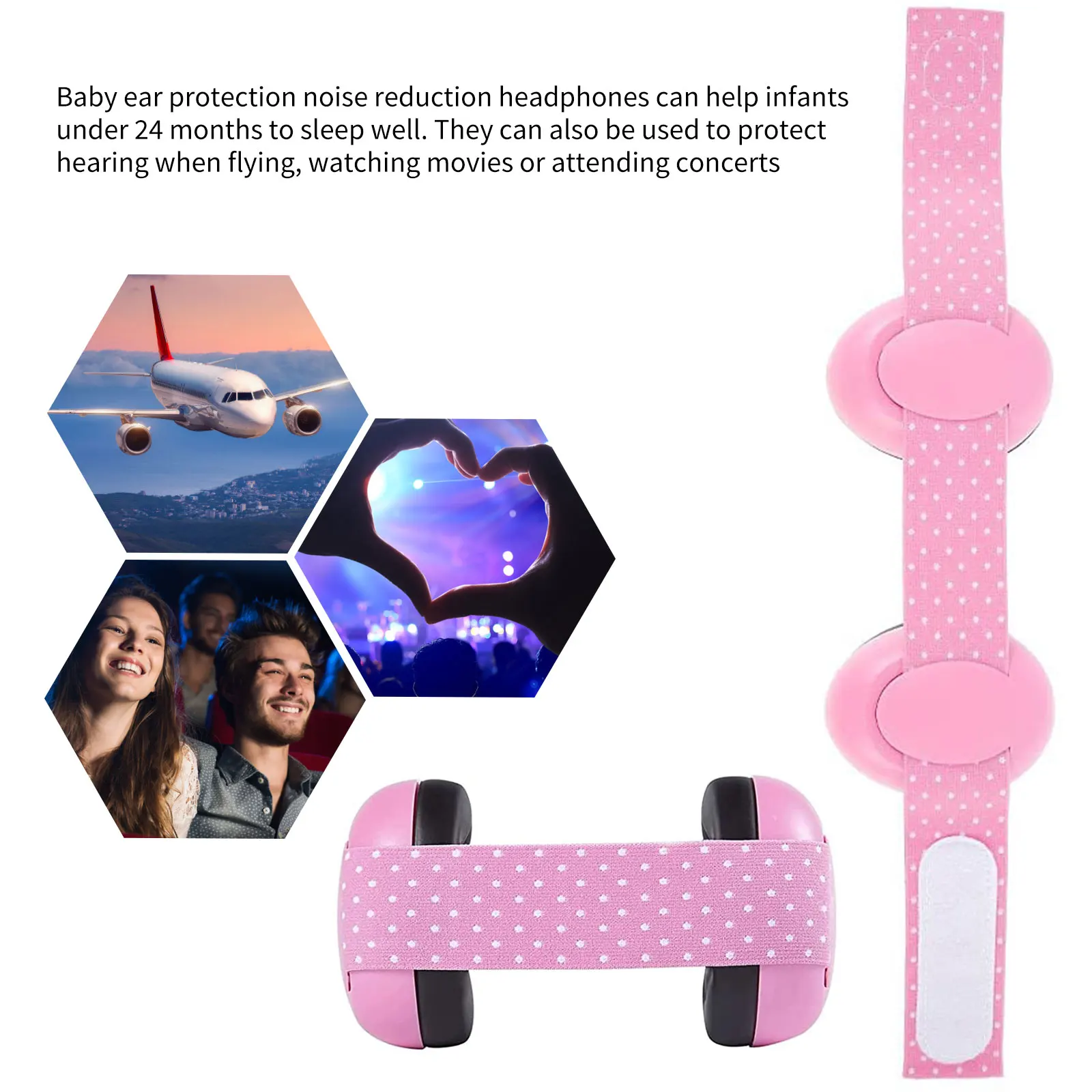 Детские наушники с защитой от шума детские наушники-растяжки для сна защиты ушей