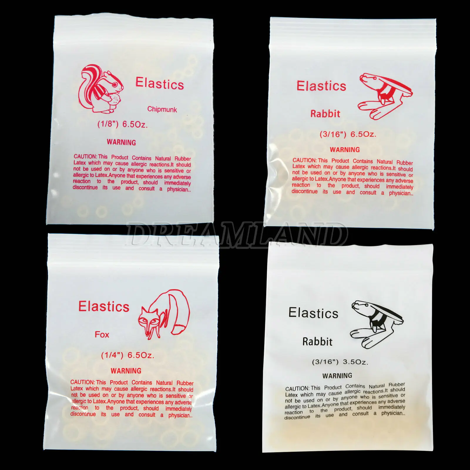 5000 шт. Стоматологические Ортодонтические резинки Орто эластичные латексные