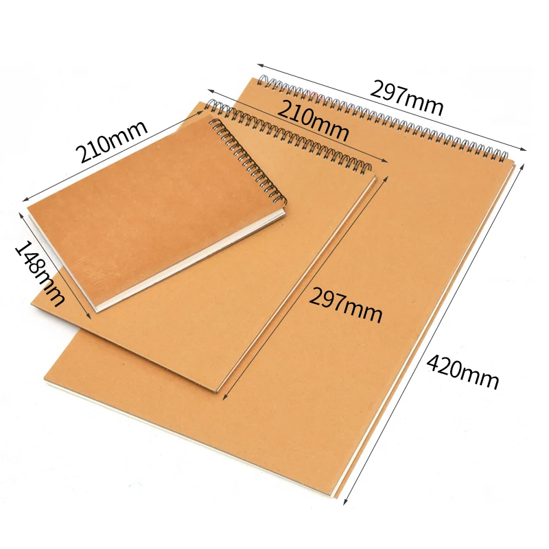 

A3/A4/A5 30Sheets Sketch Book For Drawing Painting Professional Cattle Card Sketch Paper Book School Supplies Stationery