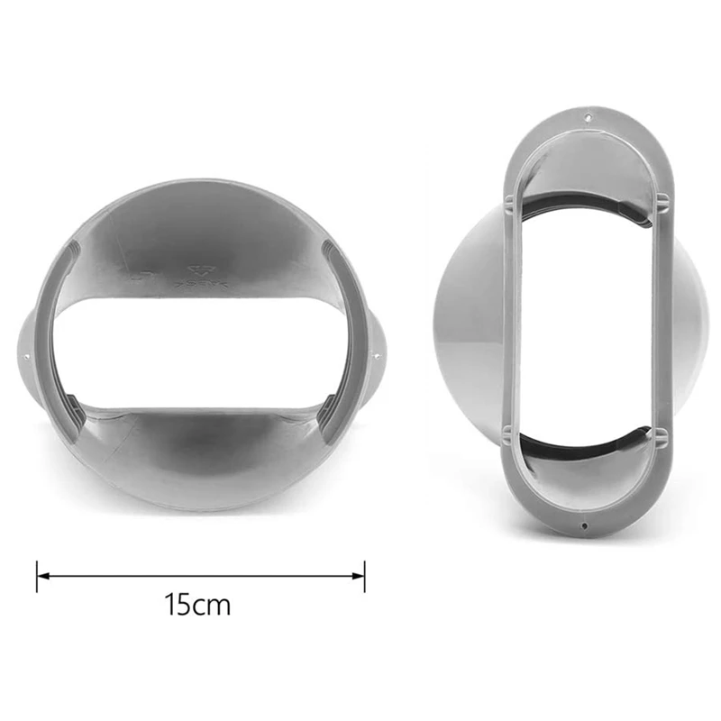 Portable Air Conditioner Window Vent Kit Slide Plate with 15cm Tube Adapter for | Бытовая техника