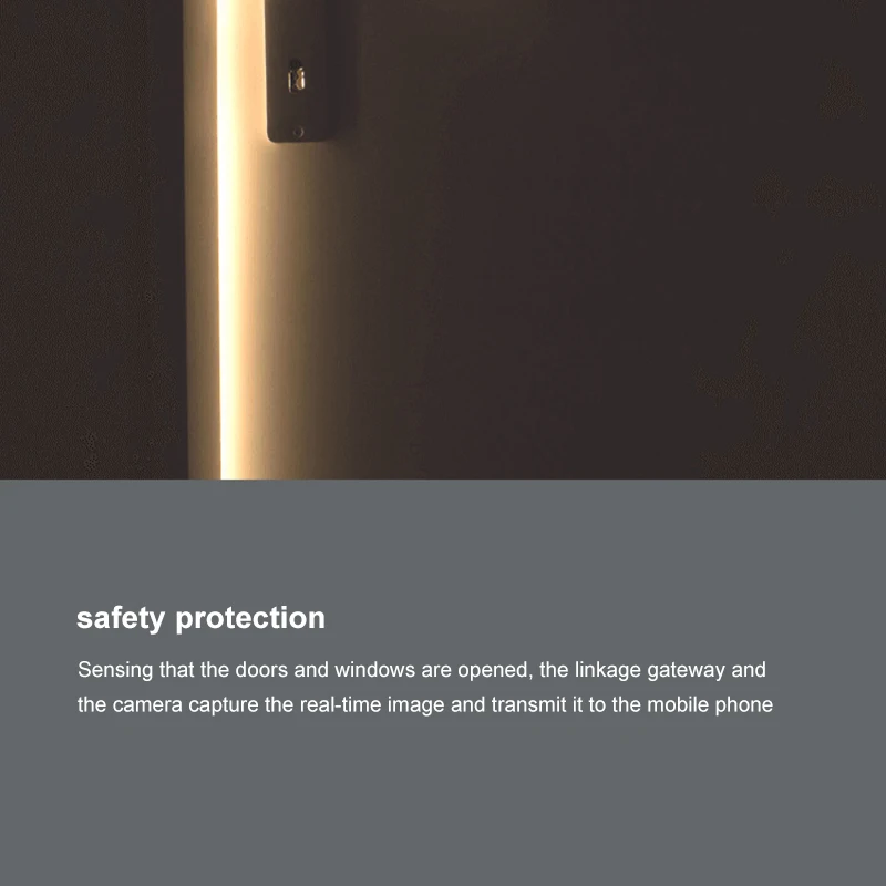 

Tuya ZigBee Smart Window Door Gate Sensor Detector Smart Life Tuya App Smart Home Alarm System Window Sensor System Required