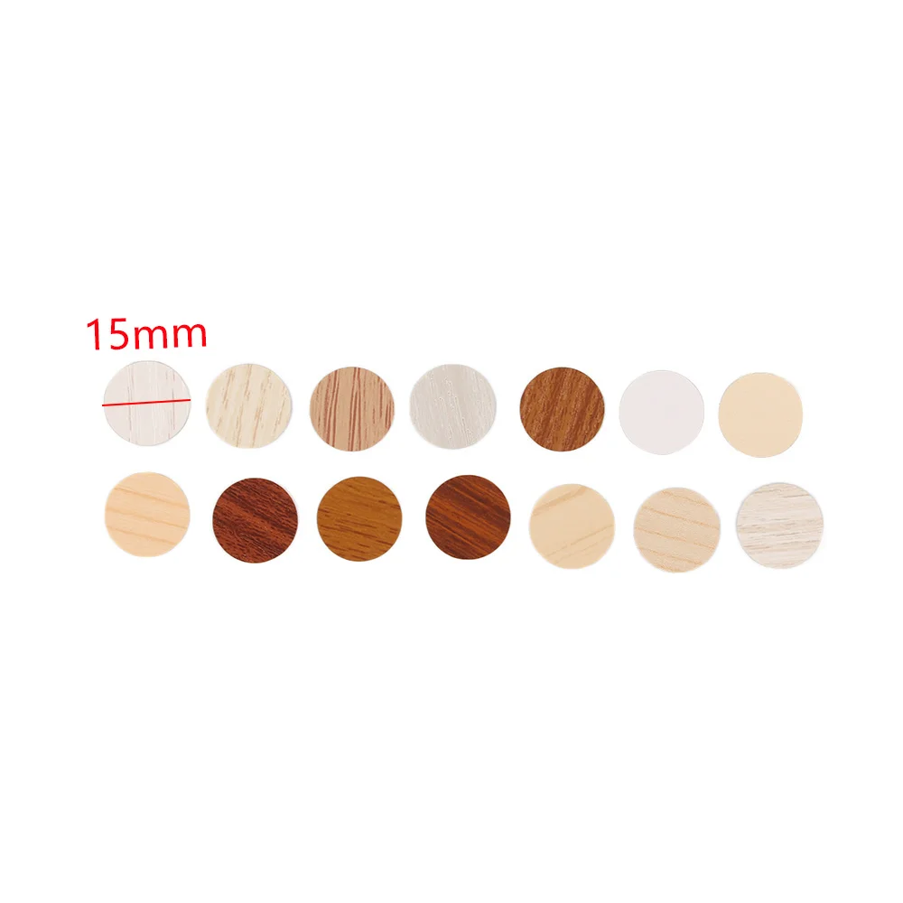 96 шт./лист 15 мм самоклеящиеся декоративные пленки мебельные винтовые крышки