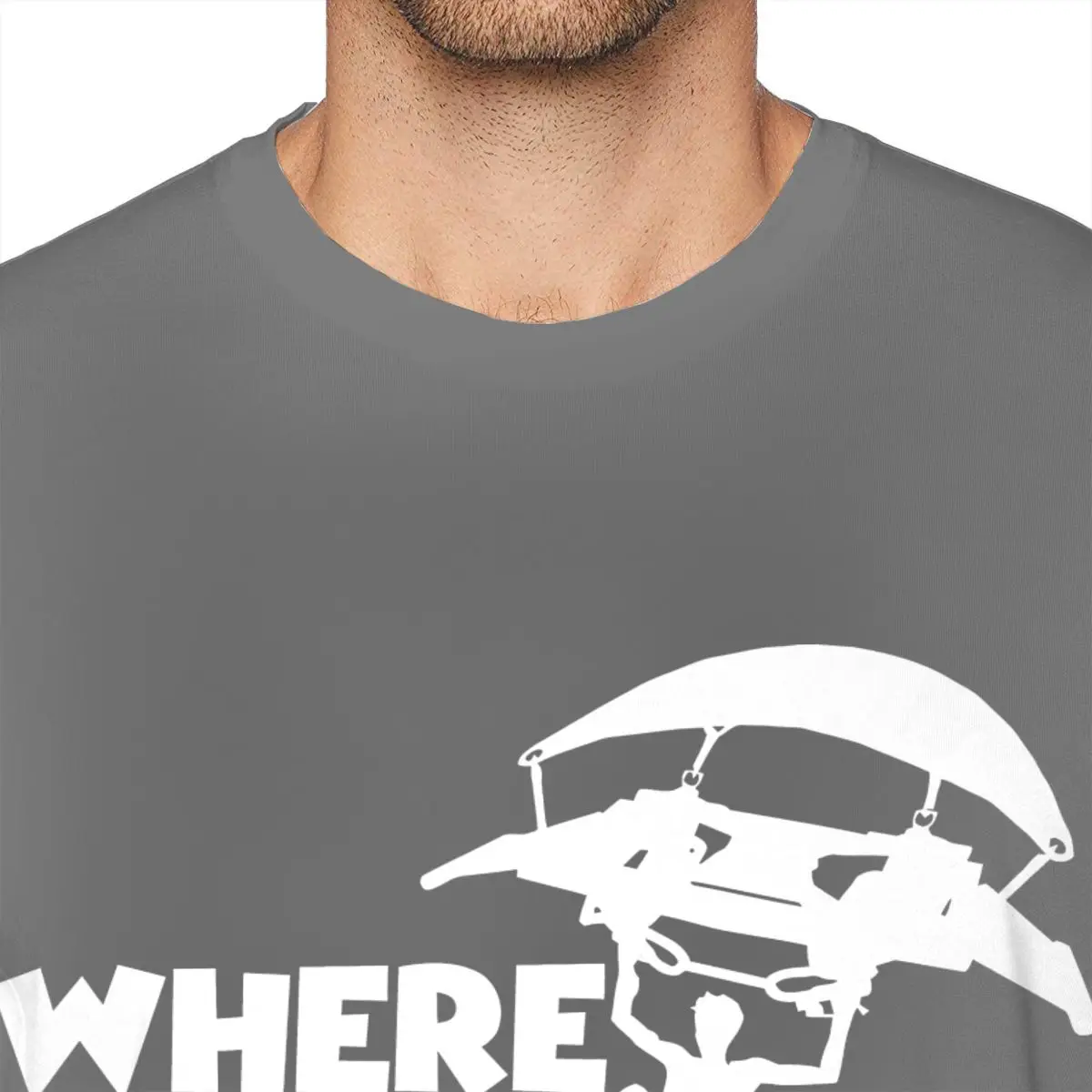 

Where We Dropping Boys Shirts for Men Graphic Tee Fashion Casual Slim Fit Top