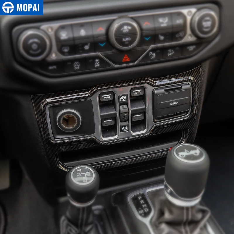MOPAI Автомобильная панель управления кондиционер кнопка для окна декор наклейка