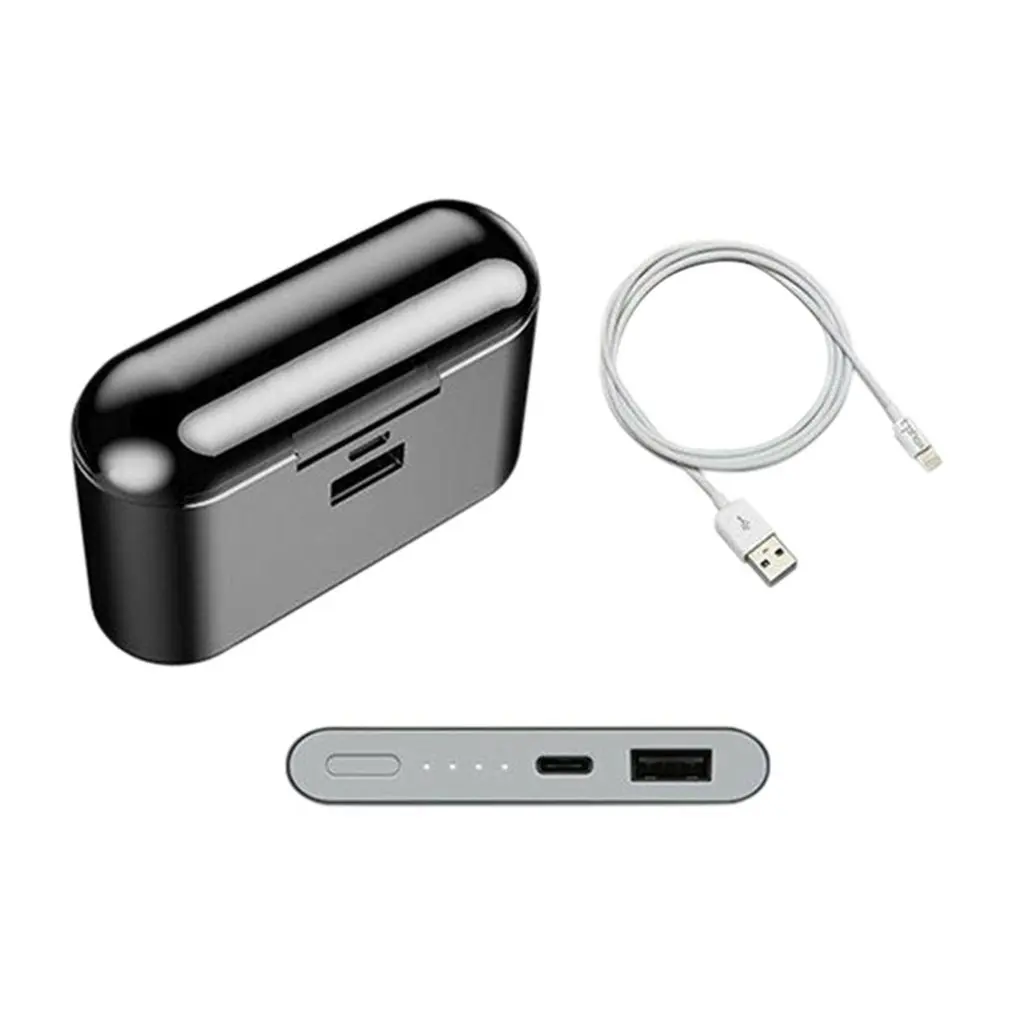 3000 мАч TWS X8s Беспроводная Bluetooth 5 0 гарнитура IPX7 водонепроницаемые мини наушники
