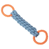 pet supplies cotton rope nibbling corn toys sturdy bite resistant decompression dog grinding teeth