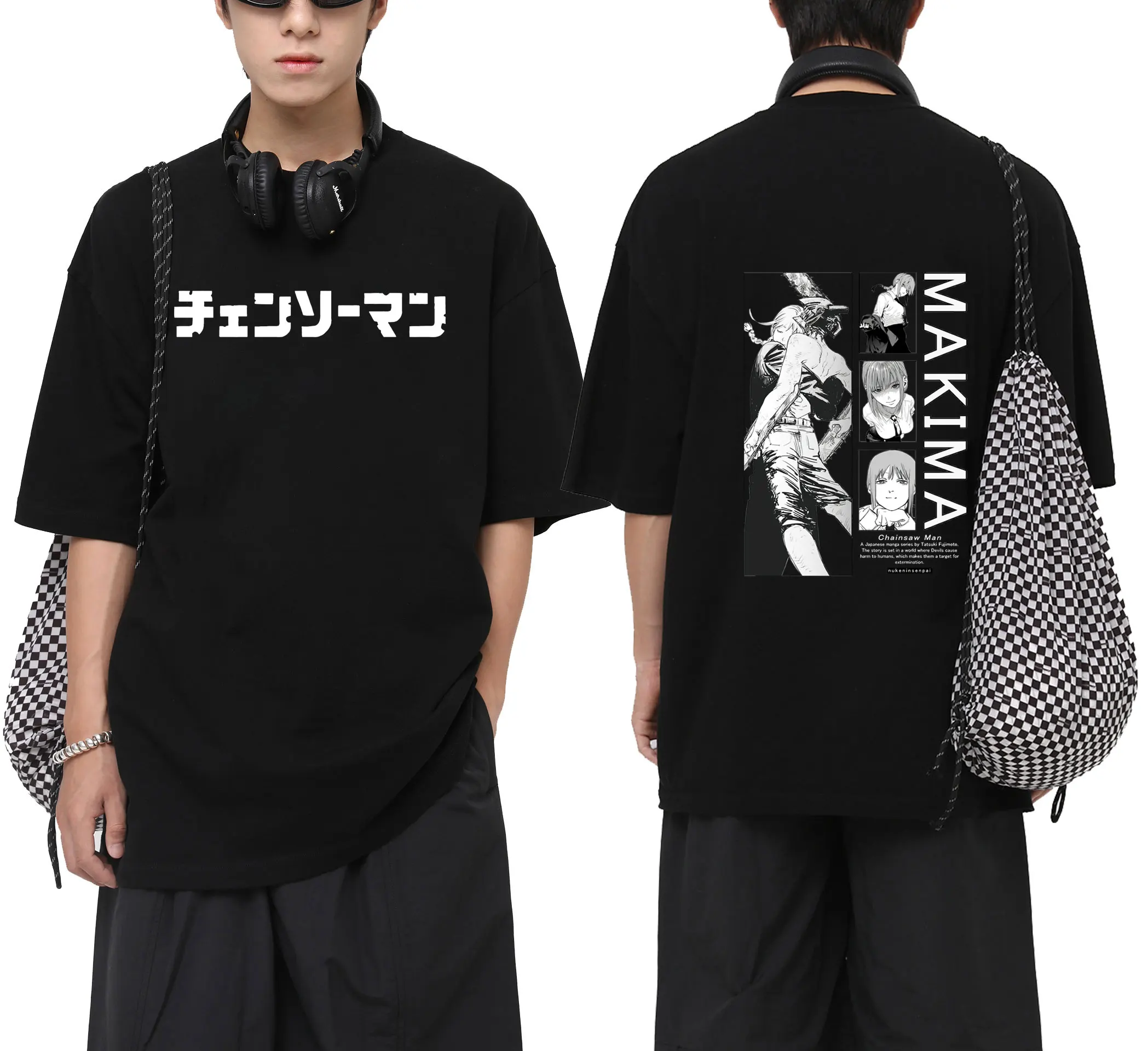 

Japan Anime Chainsaw Man T Shirts Summer Men Women Korean Trend Tee Shirt Unisex Couples Comfortable Tshirt Short Sleeve Tops