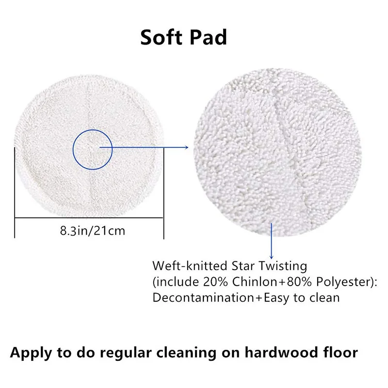 

Tools Cleaning Pads Accessory For Bissell Spinwave 2039A 2124 Suitable