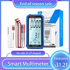 Цифровой умный мультиметр  CS617D LCD 6000 отсчетов True RMS DC AC Напряжение Ток температура сопротивление конденсатор диод NCV Гц DMM