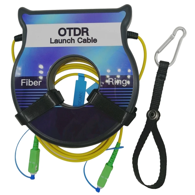 Fiber Optic Test Tool SC/APC-SC/APC(9/125)OTDR Launch Cable Box Extension Cord OTDR Dead Zone Eliminator