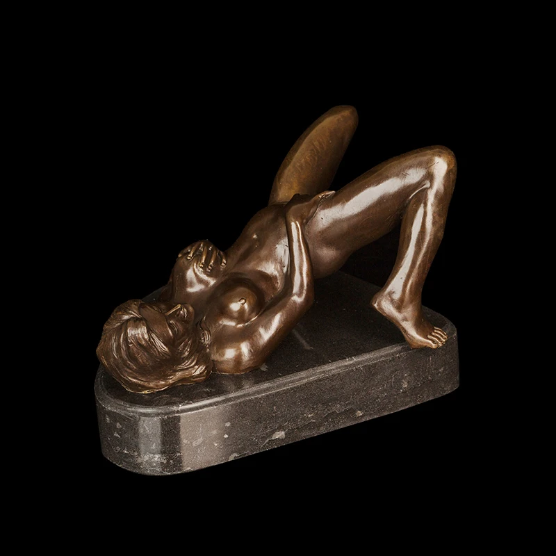 ArtsHom бронзовые статуи для женщин украшение отеля из чистой бронзы либидо | Дом и