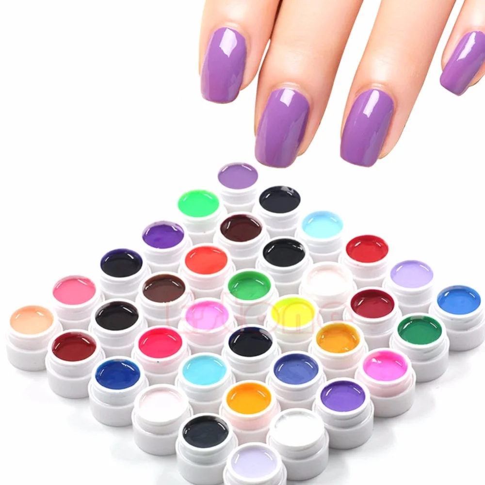 

Nail crafts, color architectural varnish, 36 pieces, solid UV Gel, nail decoration extension