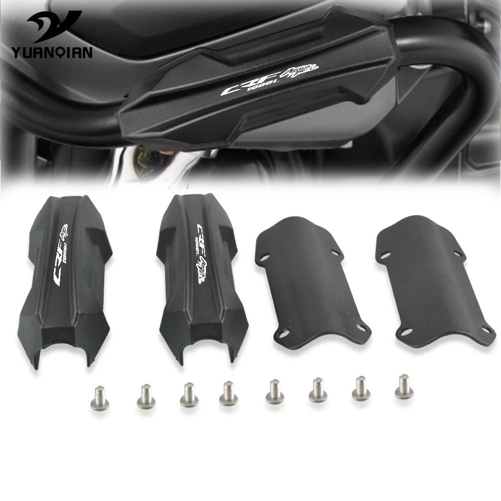 

25MM Motorcycle Bumper Protection Decorative Block Crash Bar For Honda CRF1000L Africa Twin 2016-2019 2017 Adv Sports 2018-2019