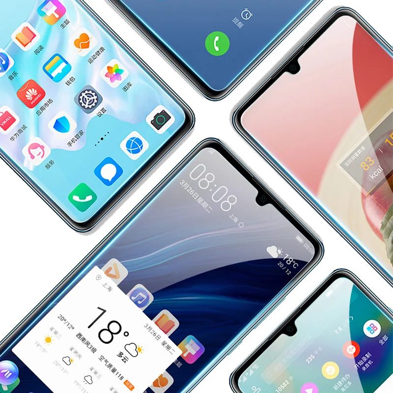 Защитное стекло закаленное HD для Huawei Y9 Y7 Pro 2018 | Мобильные телефоны и аксессуары