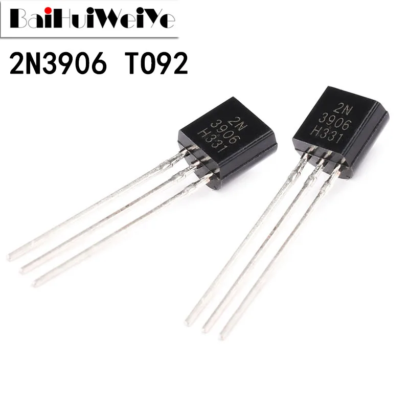 

100PCS/LOT 2N3906 3906 0.2A/40V PNP TO-92 TO92 DIP Triode Transistor New Original Good Quality Chipset