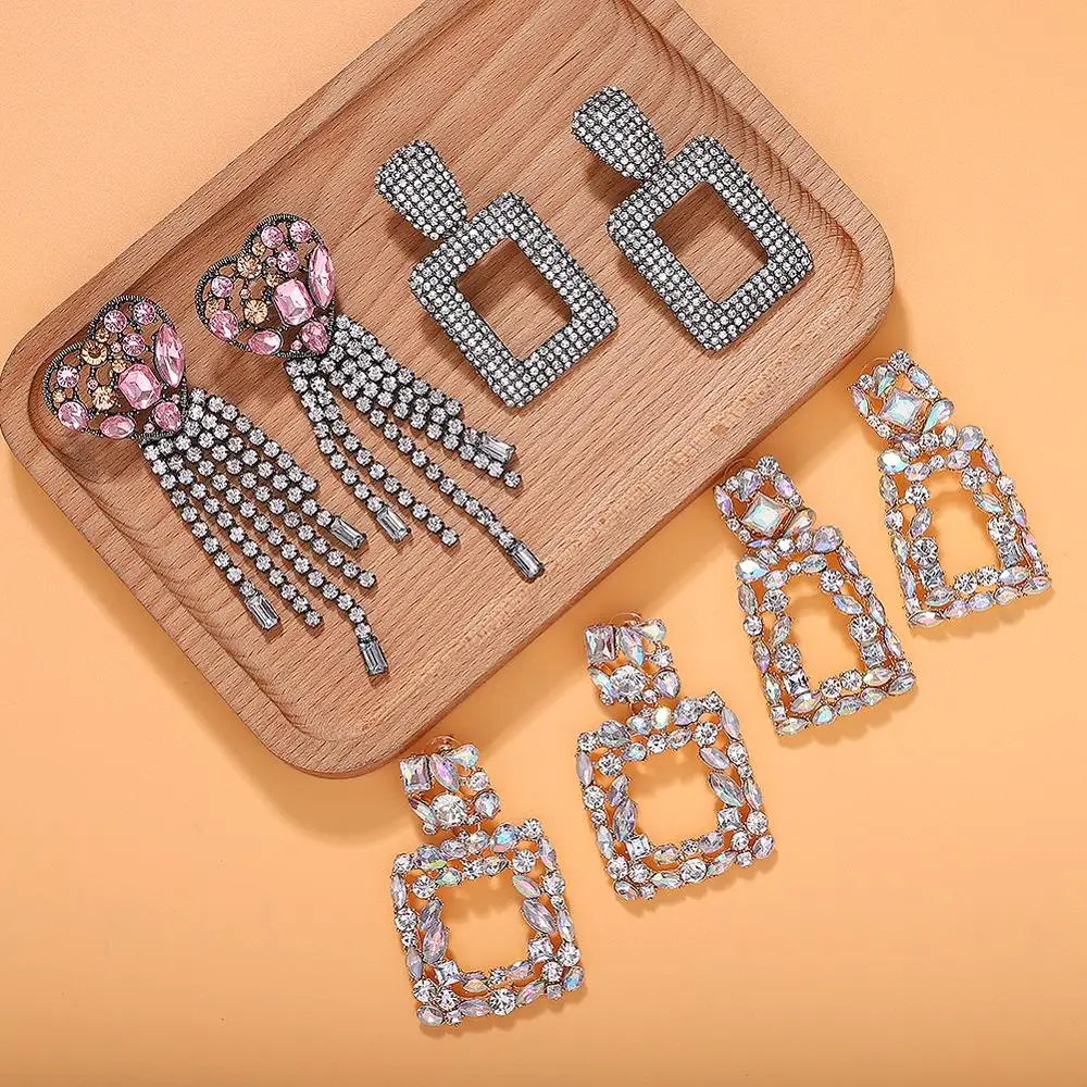 Женские серьги в виде цветка ZA эффектные Разноцветные серьги-подвески стиле бохо