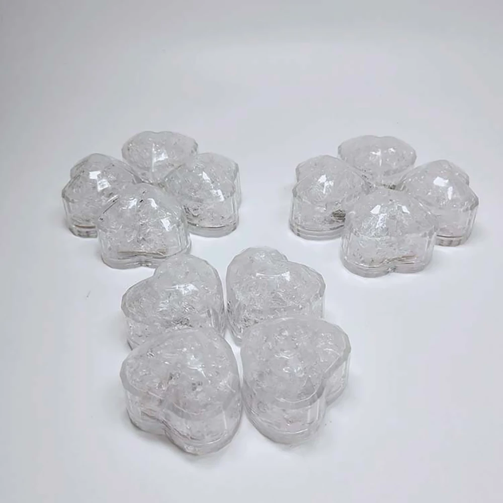 12 шт. Светодиодный светящийся неоновый кубик льда | Дом и сад