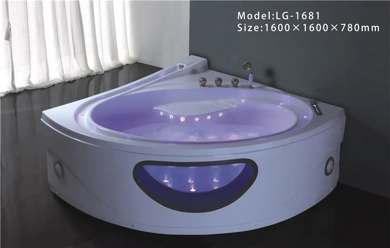 Угловая акриловая ванна для джакузи новый дизайн|bathtub whirlpool|bathtub portablebathtub acrylic |