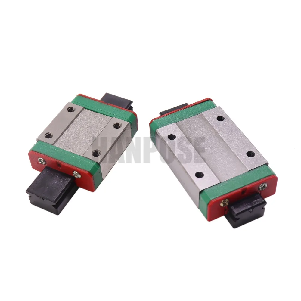 Комплект из 2 предметов MGN7C MGN7H с 2 MGN слайдер MGN9C MGN9H MGN12C MGN12HLinear направляющей