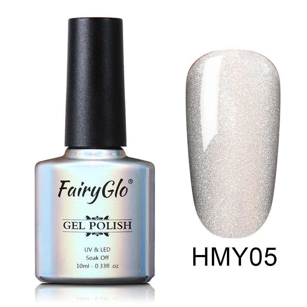 05 FairyGlo 10ml 5D Wide Line Cat Eye UV Gel Polish Chameleon Cat's Eyes Nail Gel Polish Magentic Nail Gel Varnish Enamel Lacquer - Цвет: 05