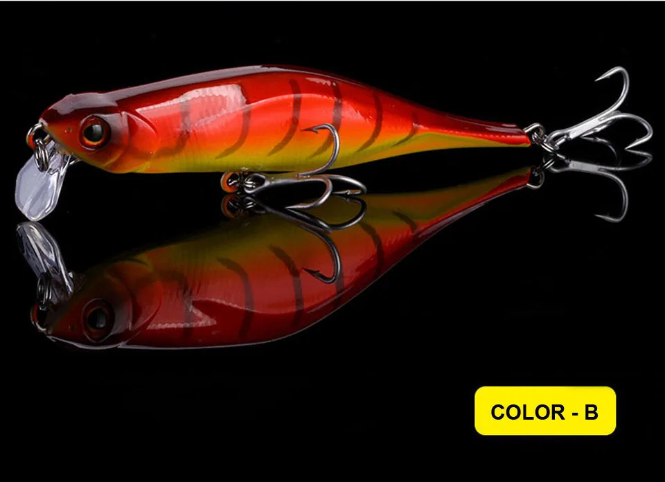 WALK FISH новая приманка для рыбной ловли гольян жесткая искусственная приманка 3D глаза 10 см 11,3 г воблеры пластиковые приманки для рыбы Pesca