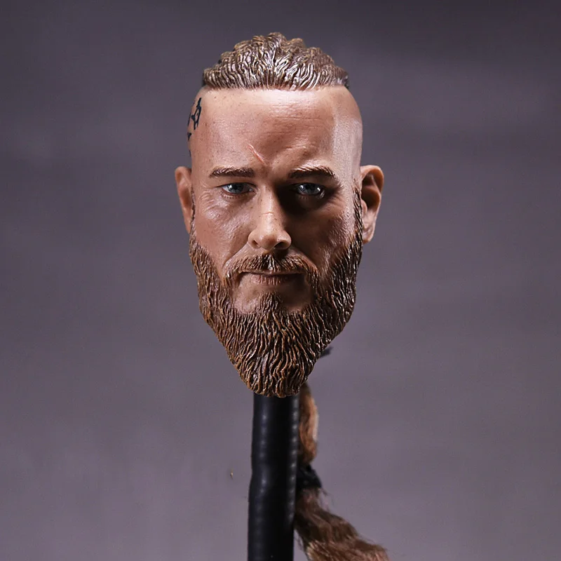 

The high-quality 1:6 male Viking head-shaped Travis Feimer, Suitable for 12-inch Dolls, Can be used as a Gift Set.ll Toys.