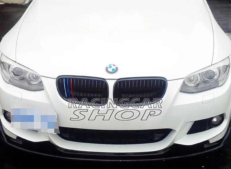 Неокрашенный передний спойлер для BMW E92 3 Series Coupe 2door LCI MTech MSport бампер 2010 2013