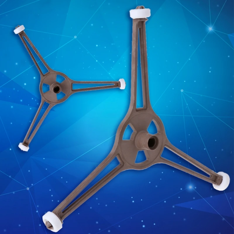 Microwave Oven Plastic Triangle Shaped Tray Support For 24.5cm Flat Glass Plate |