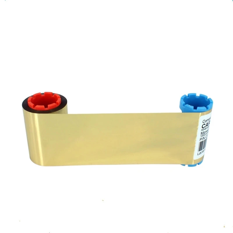 Принтер для идентификационных карт Compable HITI CS200 CS200e CS220 без чипа лента из золотой