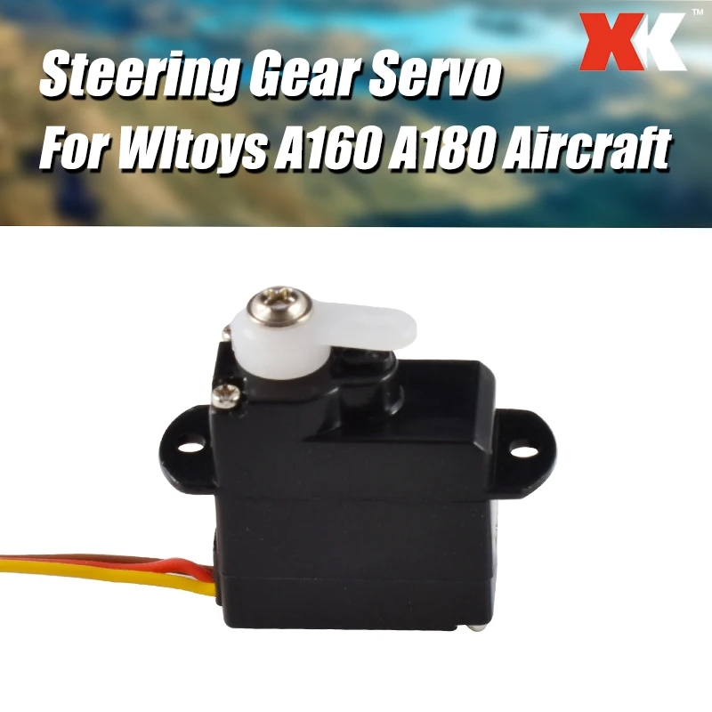 

Оригинальный Пластиковый сервопривод рулевого механизма XK A180 для Wltoys A160 A180 RC Drone Fixed Wing радиоуправляемый самолет вертолет запчасти