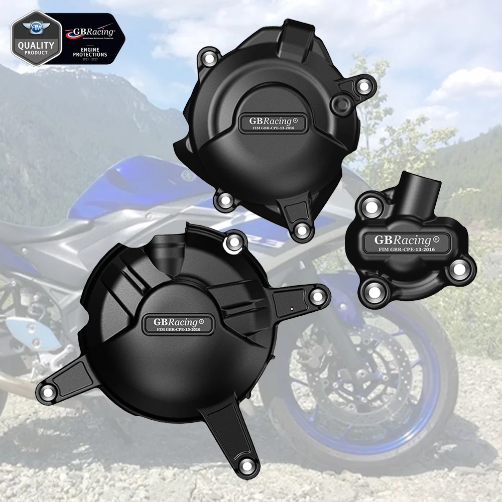 

Motorcycle Accessories Engine Cover Set Case for GBracing for Yamaha R125 2014 R25 2014-2017