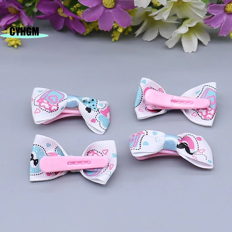 Оптовая продажа новые женские заколки для волос с лентой модные шелковые милые |