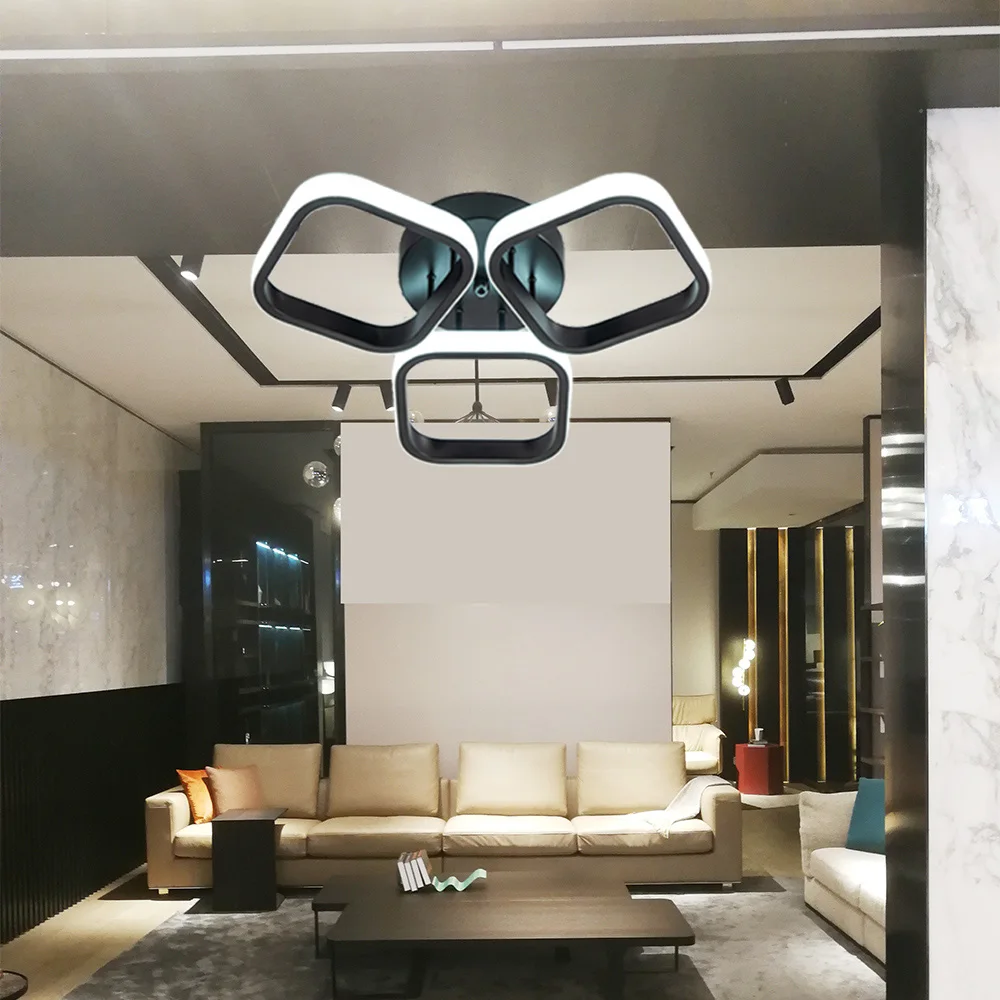 

Modern Creative Chandelier Lighting Golden Bedroom Modern Minimalist Personality Living Room Dining Room Ceiling Chandelier Lamp