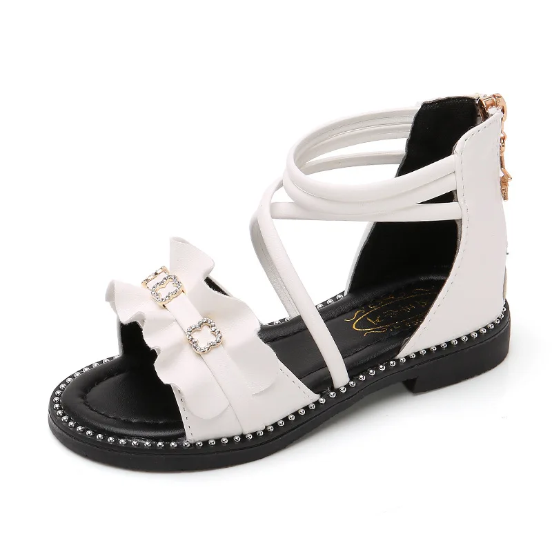 

2020 Новая мода маленькая девочка САНДАЛИИ ГЛАДИАТОРЫ кожаная детская летняя обувь для девочек танцевальная принцесса обувь 4 5 6 7 8 9 10 11 12 лет