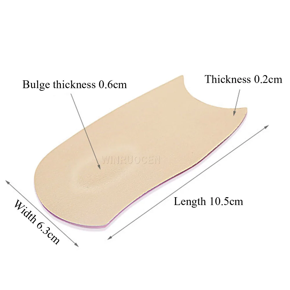 1 пара силиконовые вставки в форме сердца для стоп | Обувь