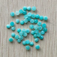 5mm wholesale 36pcslot 2020 good quality natural amazonite round cab cabochon beads for jewelry making free shipping