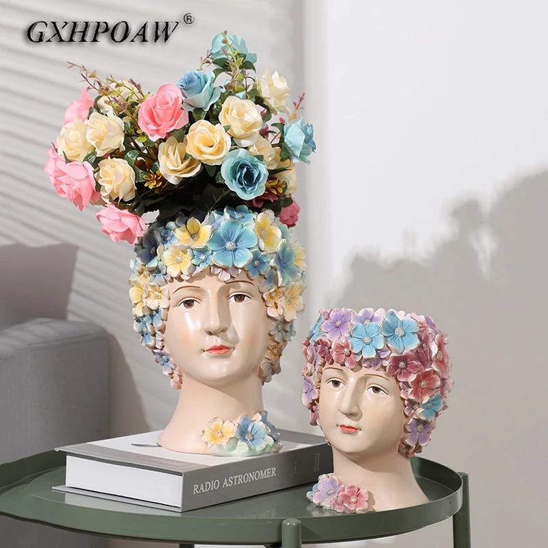 Мультяшные красивые человеческие головки Искусственные женские маленькие