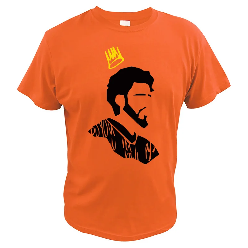 Европейский размер 100% хлопок футболка американский рэппер J Cole топы одежда Song 1985