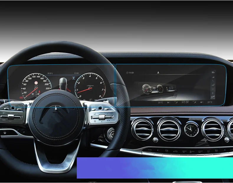 

Стекло для Mercedes Benz GLE GLS G S W167 V167 GLE350/450 X167 G463 G500 W222, экран для навигации автомобиля, стеклянная защитная пленка