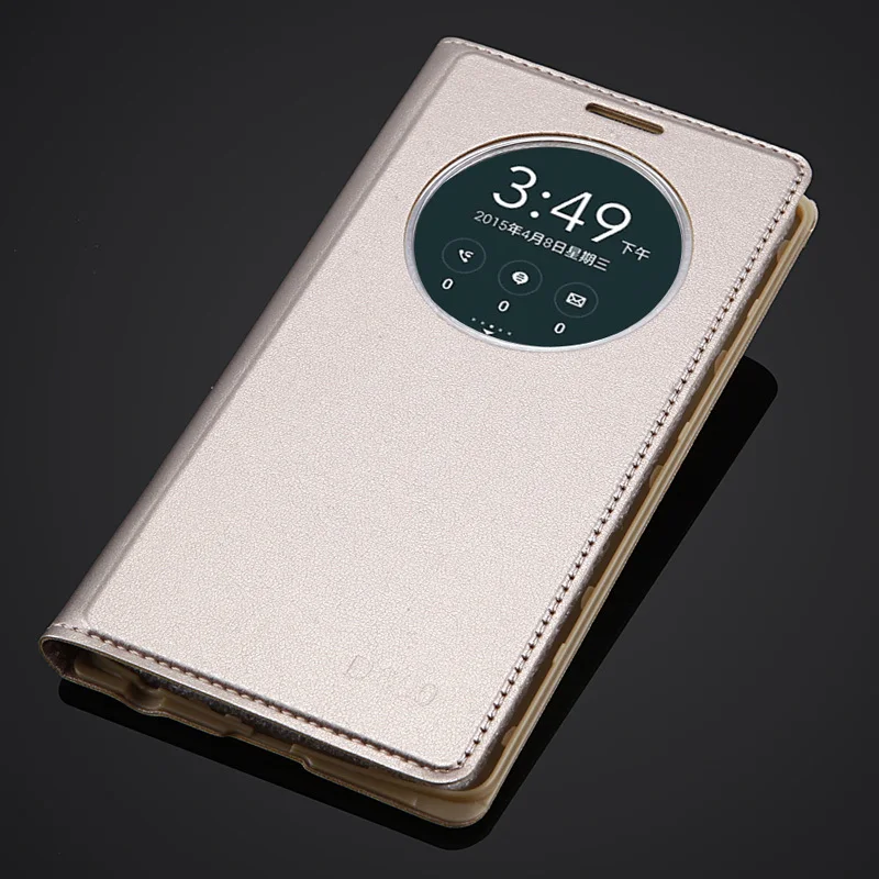 Модный чехол с окошком для LG G3 Stylus D690 D690N Роскошный кожаный флип сумка мобильного