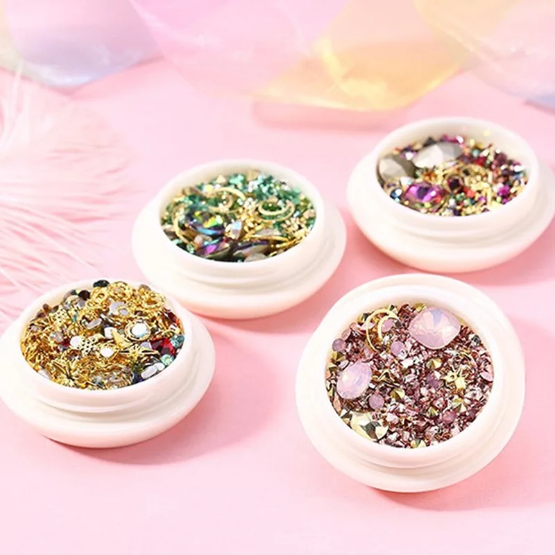 Стразы для нейл арта Алмазные блестки маникюрный декор 3D стикер рукоделия